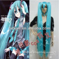2012/2013 new fashion wigs/ cosplay wig/party wigs,blue 100cm length wig